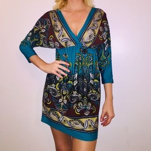 Beautiful Blue Short Dress To Dress Up or Down